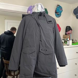 Grey Canada goose jacket